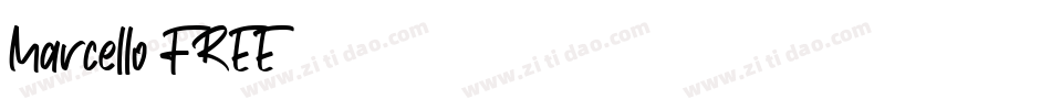 Marcello FREE字体转换